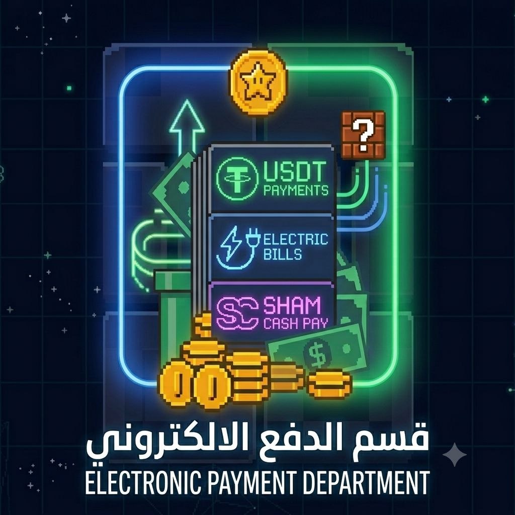 قسم الدفع الالكتروني
